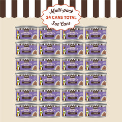 Merrick Purrfect Bistro Grain-Free packaging image emphasizes natural, no-artificial formula.