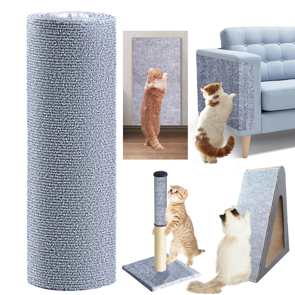 MESIXI cat scratch protector on couch shielding upholstery from claws