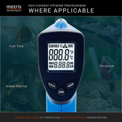 Metris MMM-2 alarm function provides visual and audible alerts