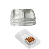 MEYAGO disposable pet bowls with anti-ant design protect meals outdoors.