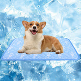 MH MYLUNE HOME dog cooling mat in flat lay, compact and travel-ready