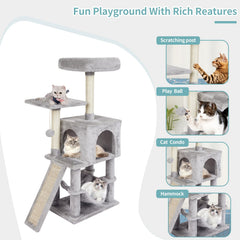 MIAO PAW Faux Fur Surface adds soft resting comfort.