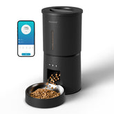 Miaosical automatic cat feeder with Wi-Fi app control for scheduled meals