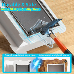 MIAOTONG XL door with steel frame and rust resistance