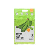 Michu Tofu Cat Litter lightweight absorbent formula for quick mess cleanup