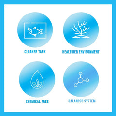 MICROBE-LIFT Special Blend odor-elimination action for a fresher smelling tank.