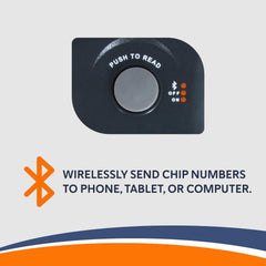 Microchip ID For the Animal World Bluetooth connection enables fast data transfer