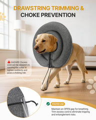 MIDOG cone used after surgery illustrates protection without visual obstruction