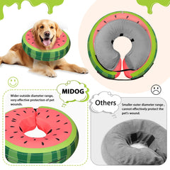 MIDOG inflatable cone is simple to use and adjust for pets