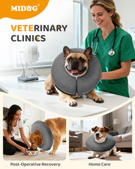 MIDOG secure adjustable fit prevents slipping during movement.