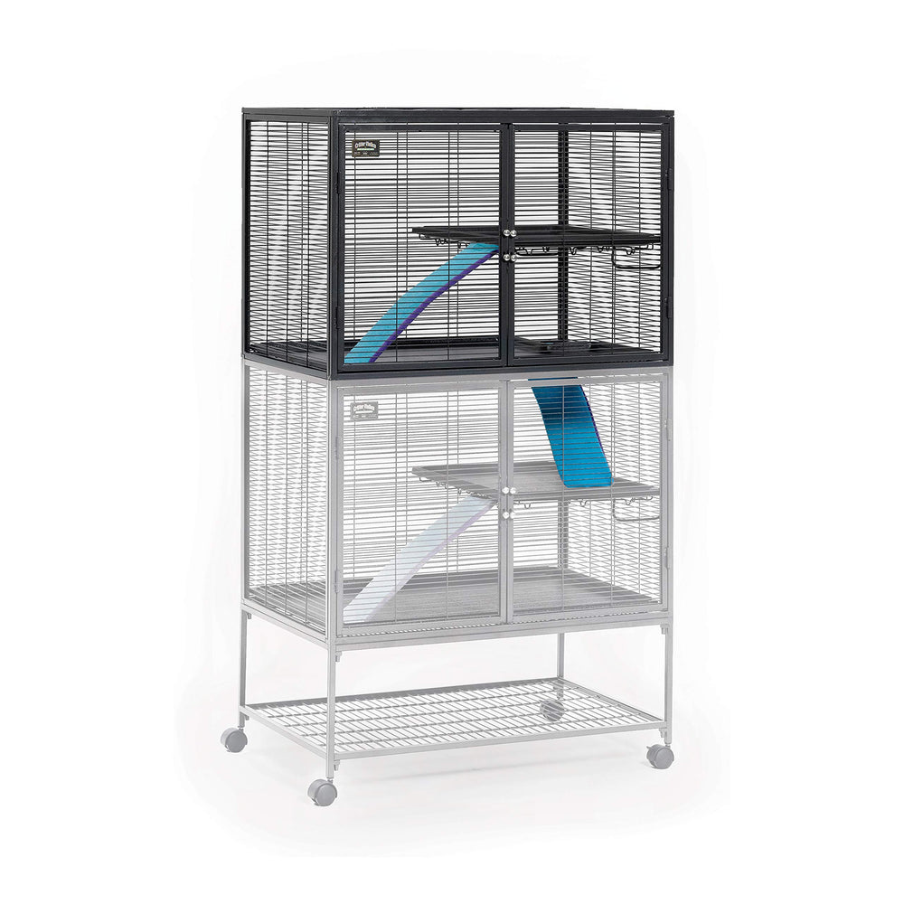 MidWest Critter Nation Add-On Unit with full-width doors for easy cleaning and feeding.