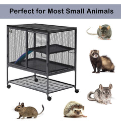 MidWest Critter Nation full-width doors with latching, easy access and supervision