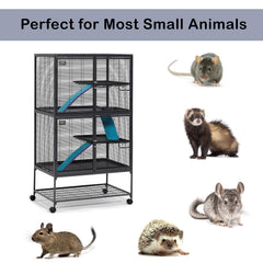 MidWest Critter Nation removable base pans for thorough cleaning sessions.