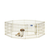 MidWest Homes for Pets 24-inch exercise pen frame for secure indoor play and expansion.