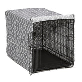 MidWest Homes for Pets crate cover with teflon protector resists stains for easy cleanup