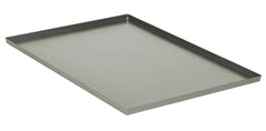 MidWest Homes for Pets metal crate replacement pan in-crate provides a clean, leak-proof base.