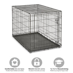 New World crate secure latch prevents escapes during crate training