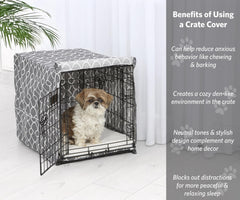 MidWest Homes for Pets 24-inch crate cover for iCrate and New World crates.