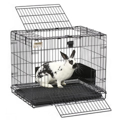 MidWest Wabbitat removable tray simplifies cleaning and maintenance
