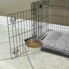 MidWest Snap’y Fit elevated feeding position for cleaner, more comfortable dining