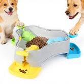 Mieakvool dog puzzle toy front view for interactive enrichment.