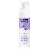 Mighty Mutt waterless shampoo foam pour for quick, mess-free cleaning.