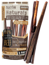 Mighty Paw collagen sticks 6-inch: long-lasting chew for power chewers.