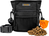 Mighty Paw dog treat pouch no-spill clasp keeps treats secure during training