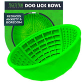 Mighty Paw lick bowl textured side for interactive feeding and enrichment