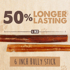 Single-ingredient beef pizzle Mighty Paw Naturals chew with no fillers.
