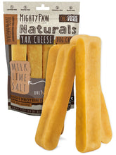 Mighty Paw Yak Cheese Chews pack front shows durable chews for powerful chewers
