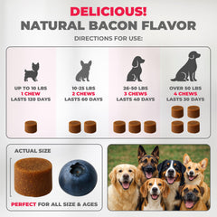 Mighty Petz MAX colostrum probiotics for immune and gut support