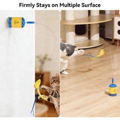 Migipaws bendable wire design enables unpredictable movements during chase