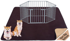 MIIMER extra-large pee pad 60x60 with waterproof backing protects floors.