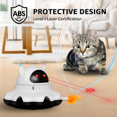 MIKK remote control used for easy solo play with one or more cats.