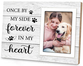 Milcier pet memorial frame for dog 4x6 photo preserves memories