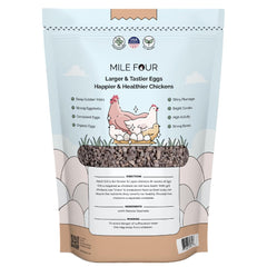 Mile Four Starter grit 0-8 weeks in bag for chicks.