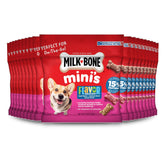 Milk-Bone Flavor Snacks Minis variety of flavors for tasty rewards.
