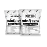 Milk-Bone Minis Flavor Snacks refill pack front view for easy canister refills and reduced waste