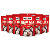 Milk-Bone Trail Mix dog treats with beef and sweet potato, ideal for training rewards.