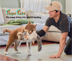 Milunova Pupr Pals padding inside view highlighting bite protection during play