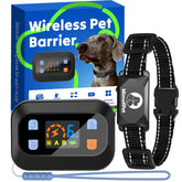 MIMOFPET wireless barrier works indoors and outdoors to guide pets safely