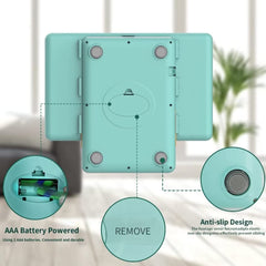 MindPet-Med battery-powered weighing setup for portable pet weighing anywhere at home.
