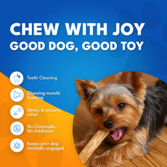 MINOWILD coffee wood chew stick for teething puppies promotes calm chewing.