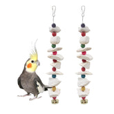 MinrzPet bird toys with cuttlebone for engaging enrichment and beak care.