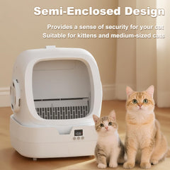 Mintakawa automatic cat litter box app control enables real-time monitoring from your phone