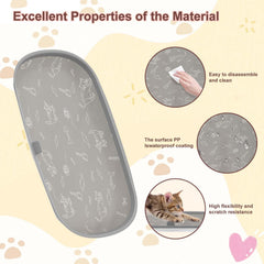 Mintakawa easy-clean surface cleans quickly to maintain hygiene.