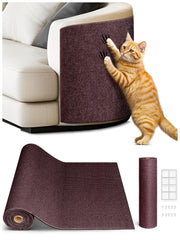 Minyii cat scratch mat in coverage area protects furniture from claws