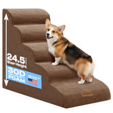 Miorun dog stairs reach beds up to 26-30 inches for easy climbs