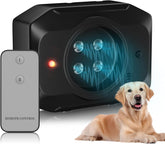 MIRAIWATIMO anti barking device with remote enables precise training indoors and outdoors.